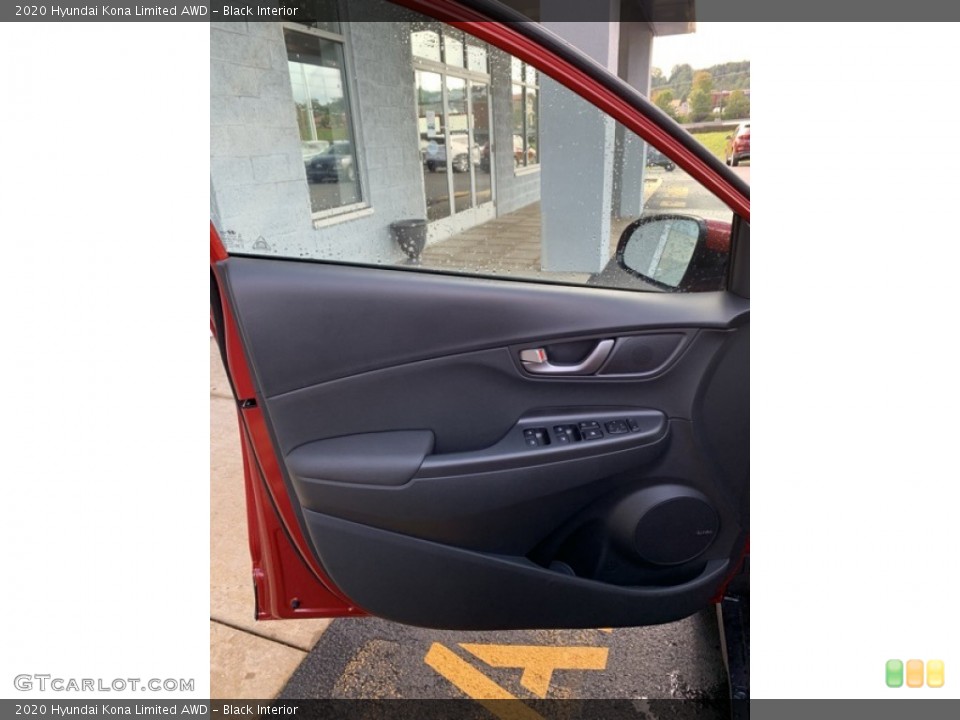 Black Interior Door Panel for the 2020 Hyundai Kona Limited AWD #134933179