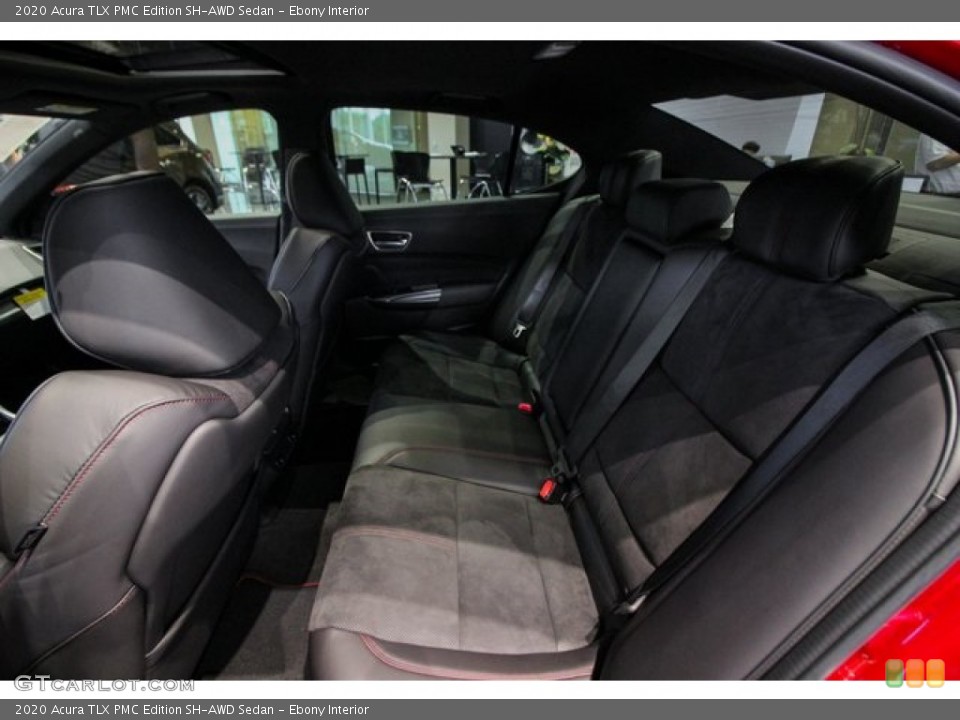 Ebony Interior Rear Seat for the 2020 Acura TLX PMC Edition SH-AWD Sedan #134935735