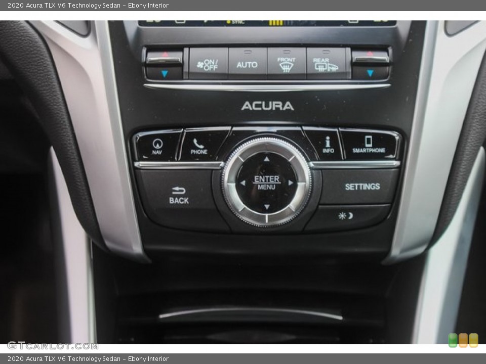 Ebony Interior Controls for the 2020 Acura TLX V6 Technology Sedan #134937802