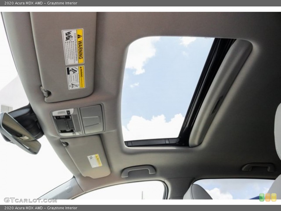 Graystone Interior Sunroof for the 2020 Acura MDX AWD #134938543