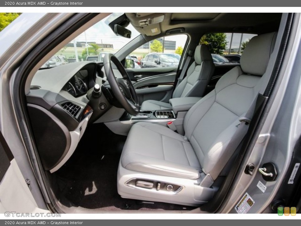 Graystone Interior Front Seat for the 2020 Acura MDX AWD #134938585