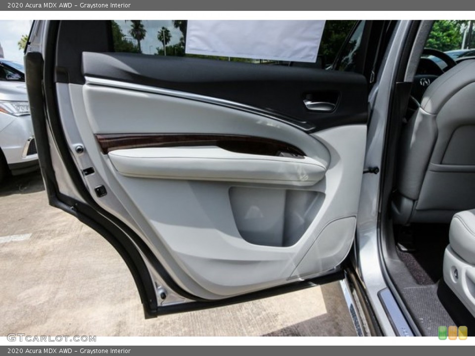 Graystone Interior Door Panel for the 2020 Acura MDX AWD #134938606