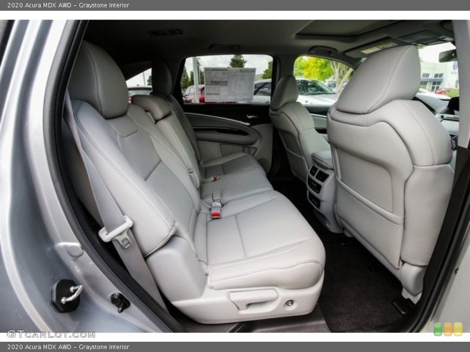 Graystone Interior Rear Seat for the 2020 Acura MDX AWD #134938750