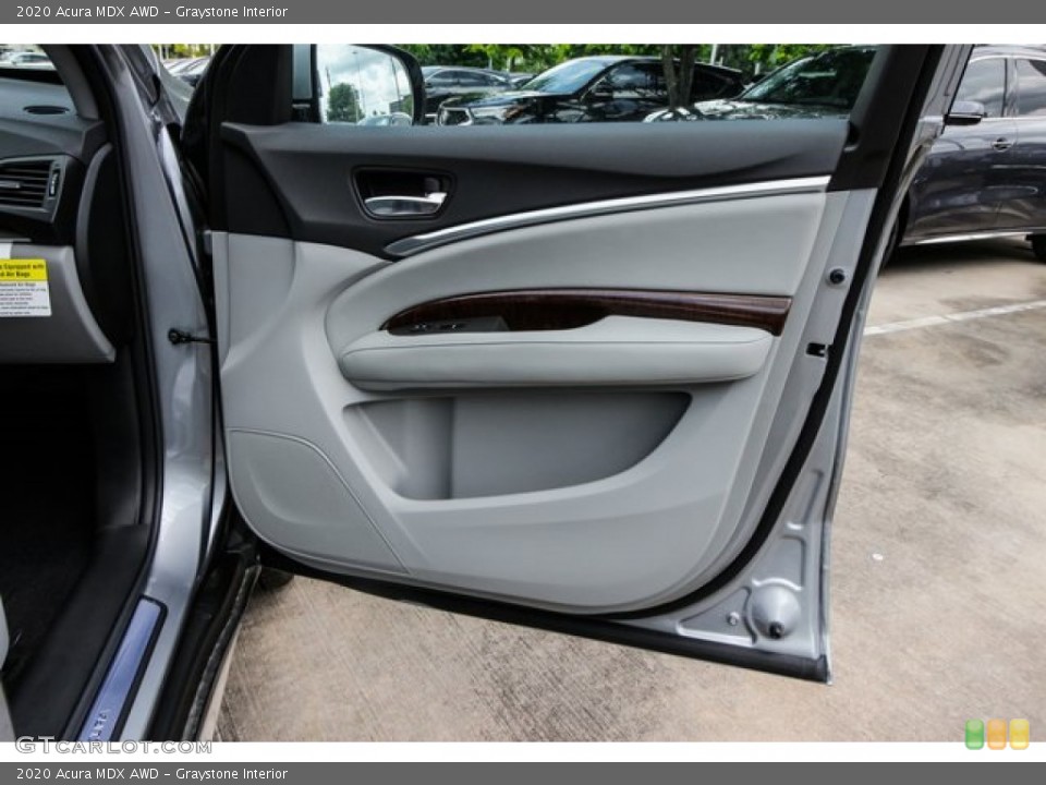 Graystone Interior Door Panel for the 2020 Acura MDX AWD #134938768