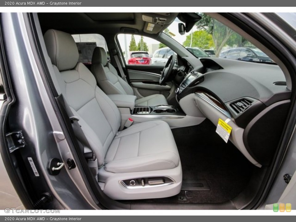 Graystone Interior Front Seat for the 2020 Acura MDX AWD #134938798