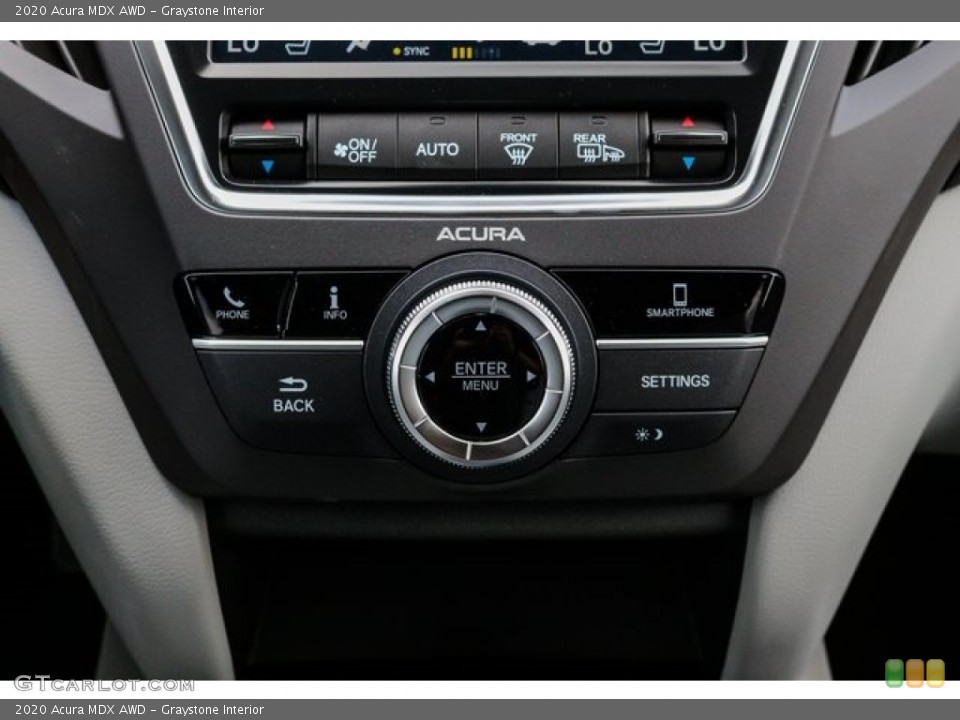 Graystone Interior Controls for the 2020 Acura MDX AWD #134938936
