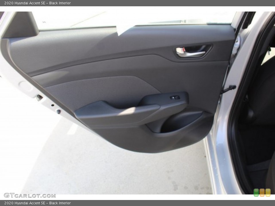 Black Interior Door Panel for the 2020 Hyundai Accent SE #134940631