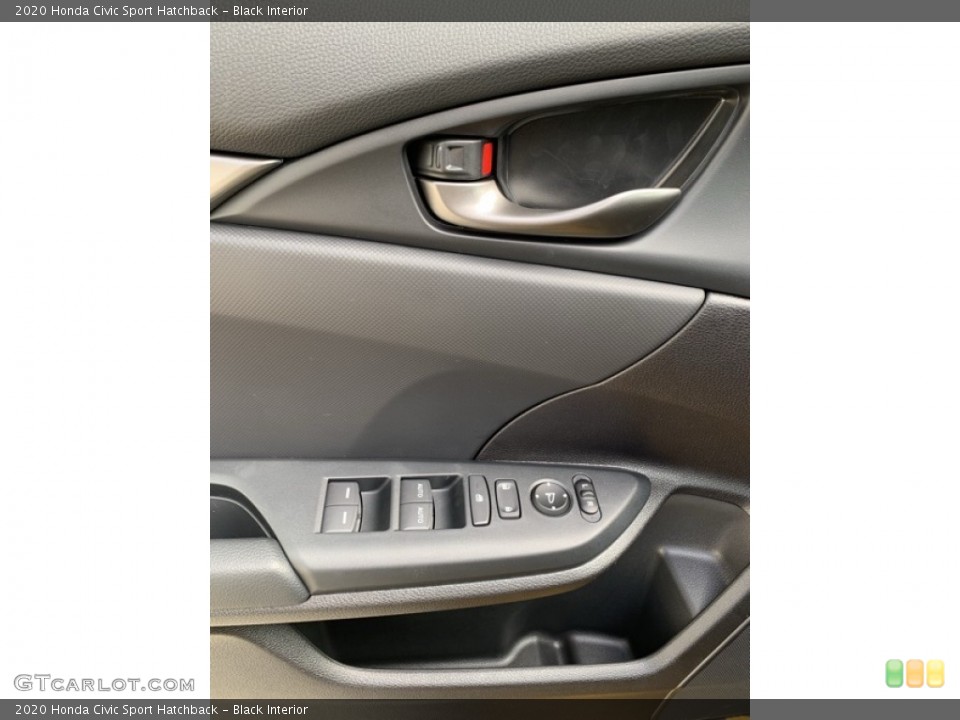 Black Interior Door Panel for the 2020 Honda Civic Sport Hatchback #134941189