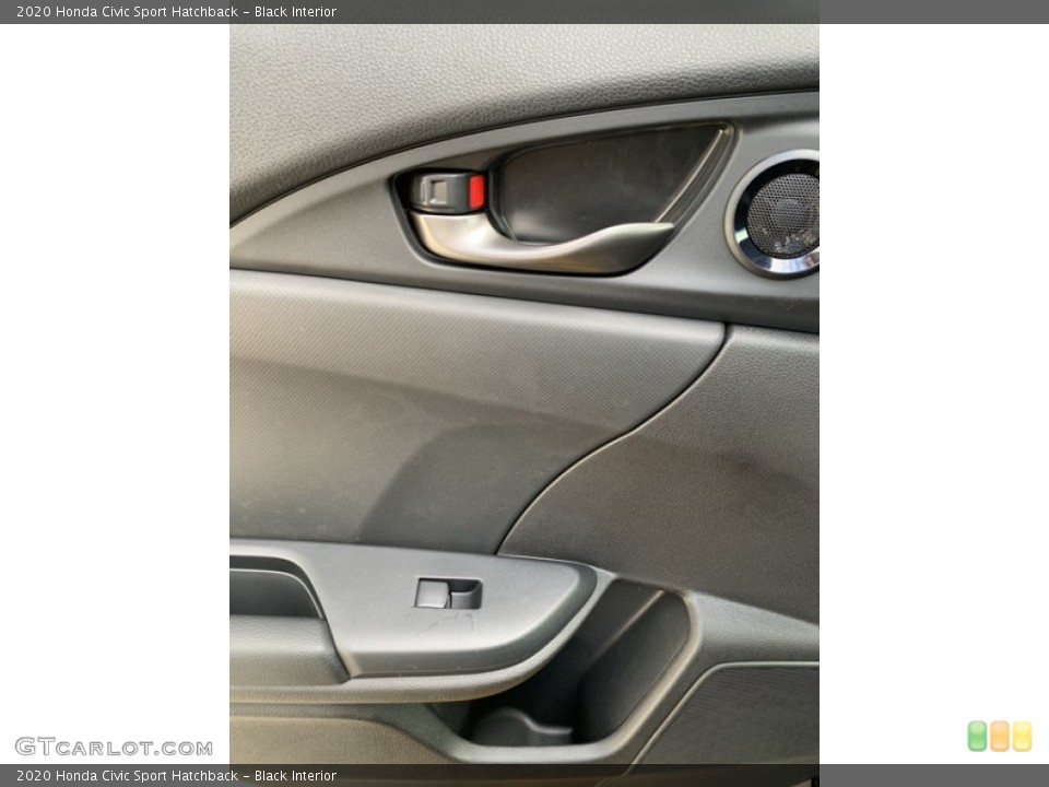 Black Interior Door Panel for the 2020 Honda Civic Sport Hatchback #134941285
