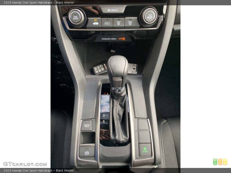 Black Interior Transmission for the 2020 Honda Civic Sport Hatchback #134941531