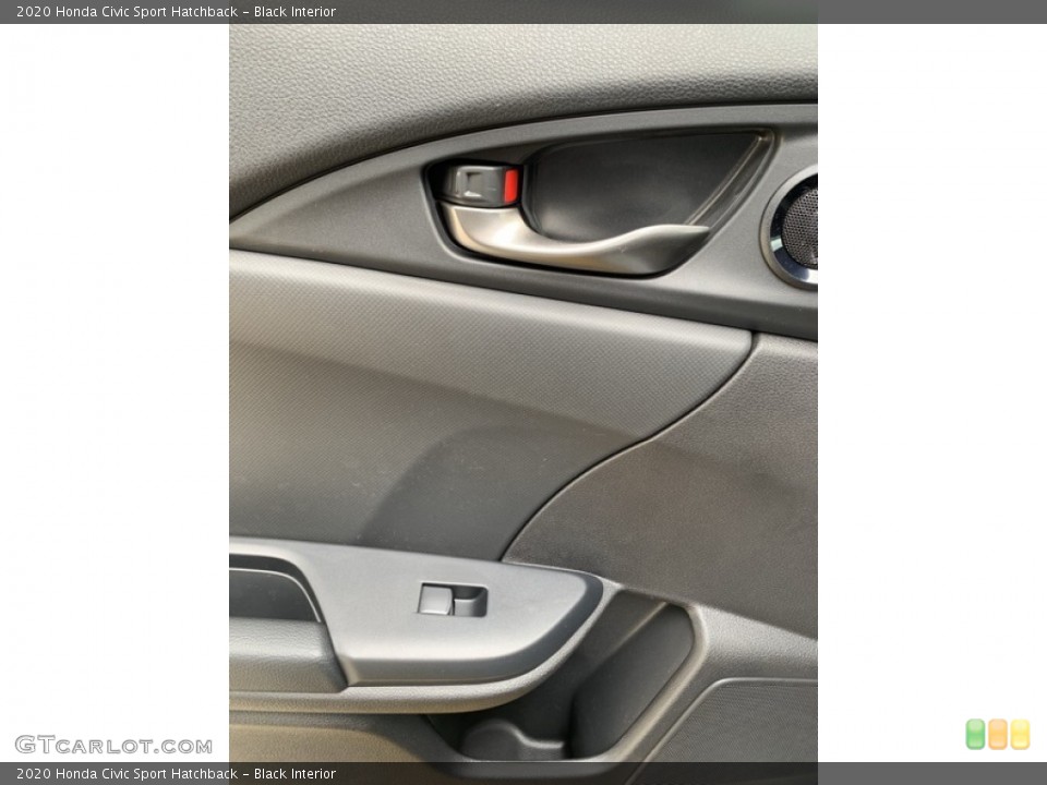 Black Interior Controls for the 2020 Honda Civic Sport Hatchback #134941915