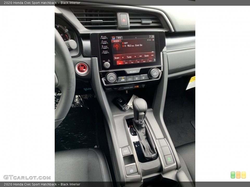 Black Interior Transmission for the 2020 Honda Civic Sport Hatchback #134942137