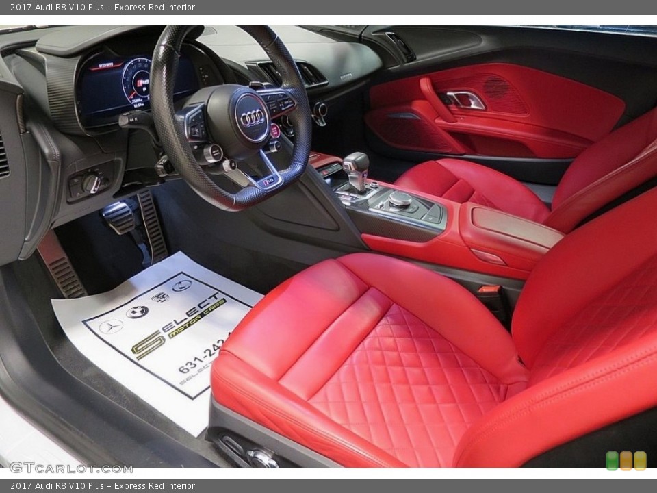 Express Red Interior Photo for the 2017 Audi R8 V10 Plus #134942605