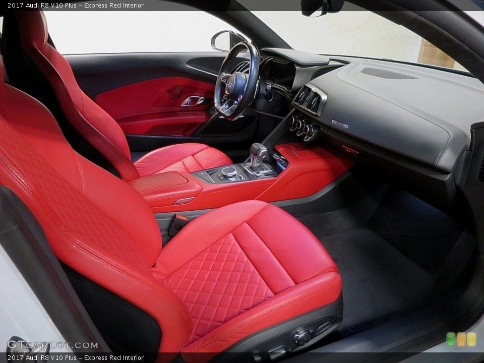 Express Red 2017 Audi R8 Interiors