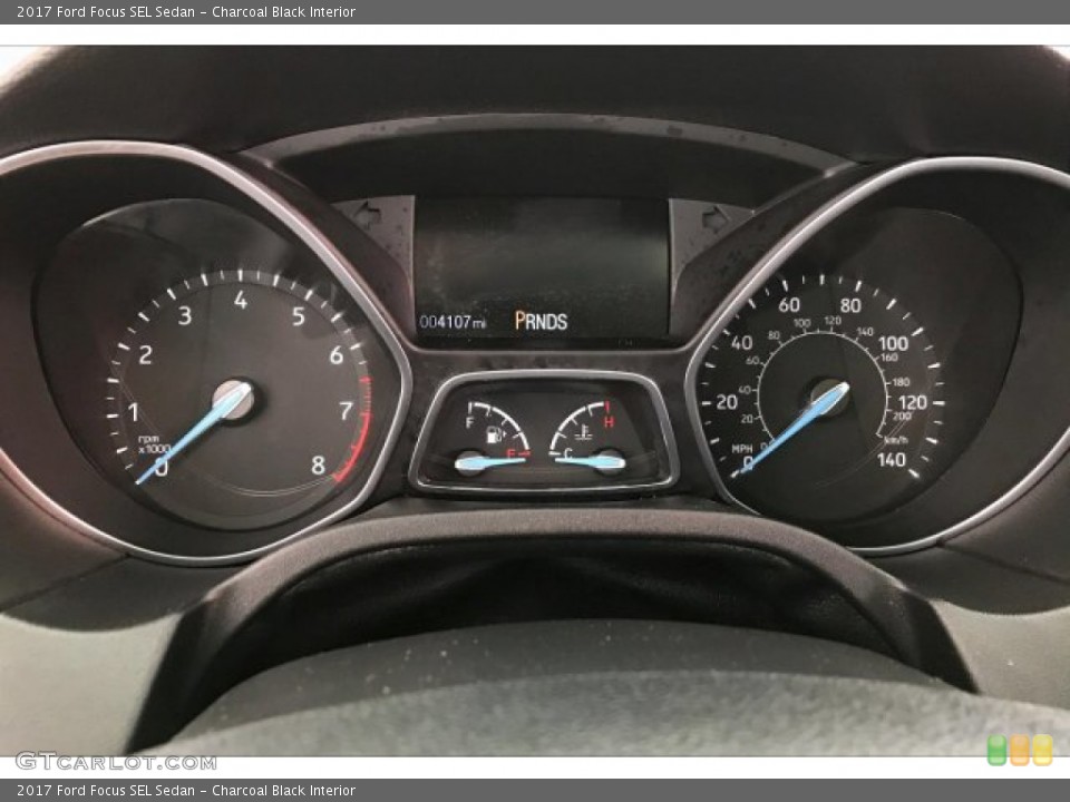 Charcoal Black Interior Gauges for the 2017 Ford Focus SEL Sedan #134953934