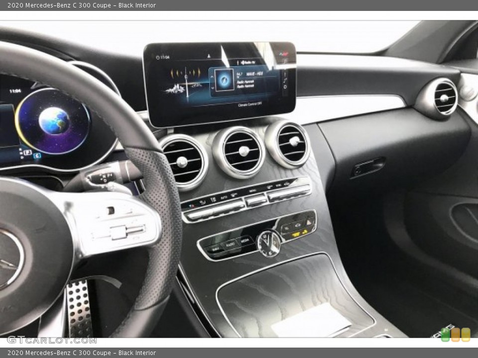 Black Interior Controls for the 2020 Mercedes-Benz C 300 Coupe #134959370