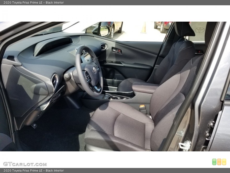 Black Interior Photo for the 2020 Toyota Prius Prime LE #134959982
