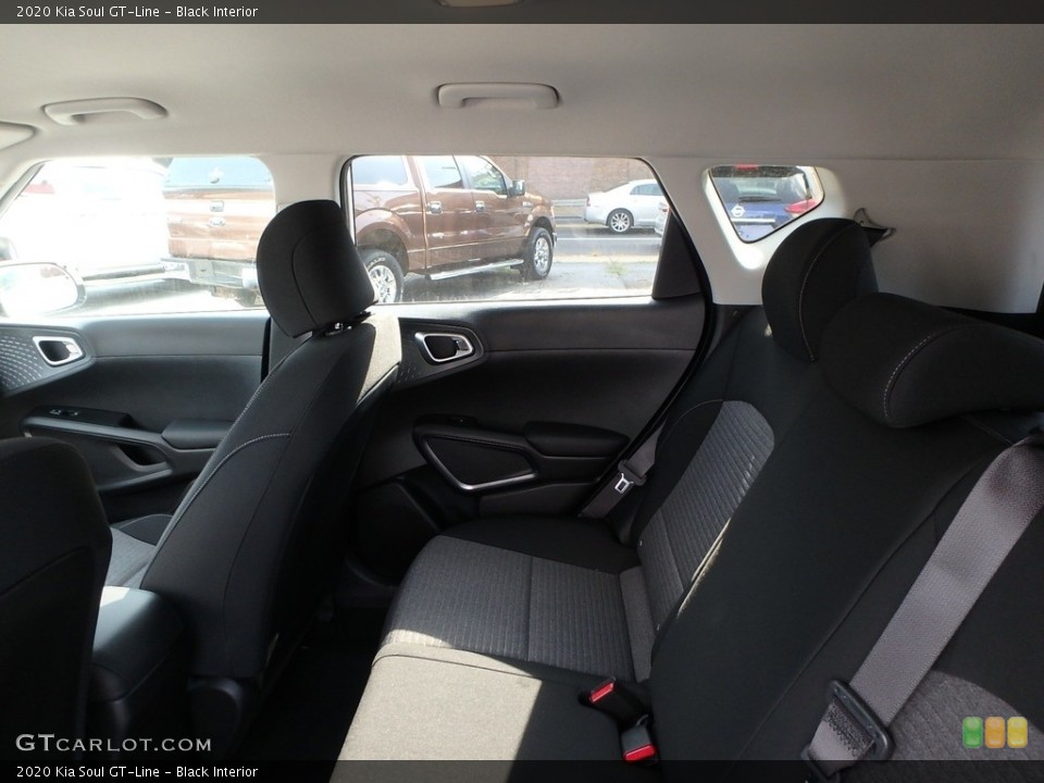 Black Interior Rear Seat for the 2020 Kia Soul GT-Line #134983448