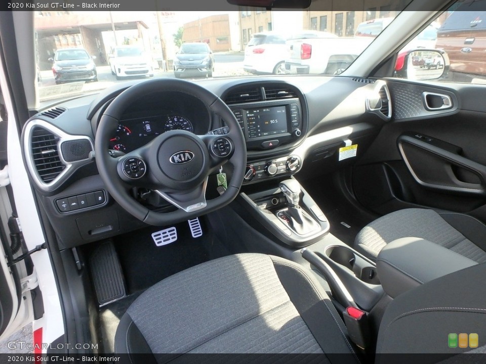 Black Interior Front Seat for the 2020 Kia Soul GT-Line #134983487
