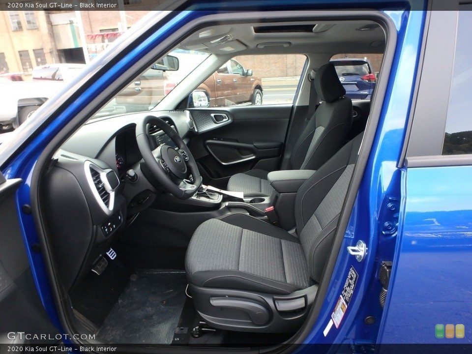 Black Interior Front Seat for the 2020 Kia Soul GT-Line #134984120