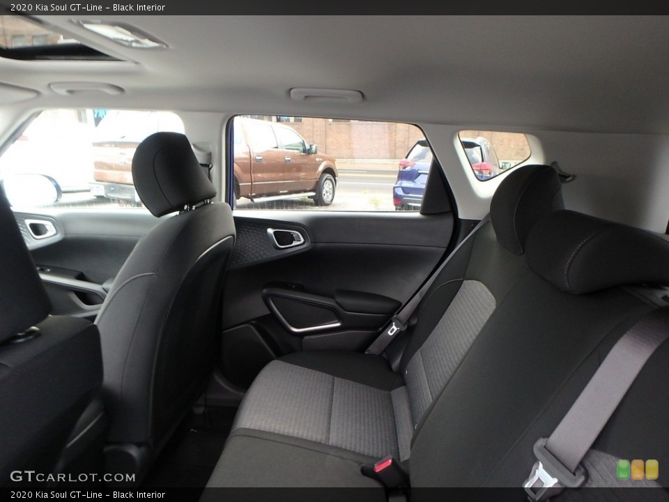 Black Interior Rear Seat for the 2020 Kia Soul GT-Line #134984141