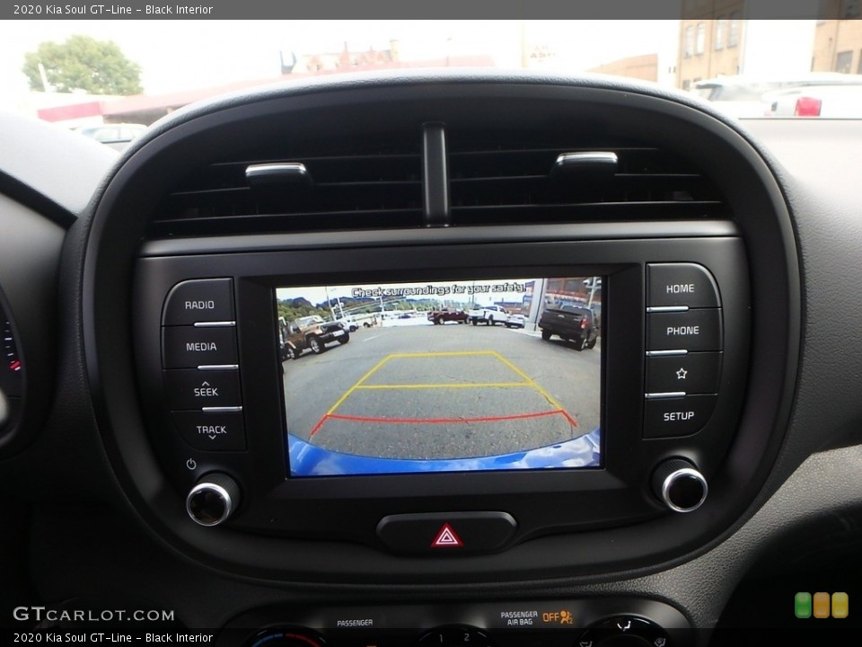 Black Interior Controls for the 2020 Kia Soul GT-Line #134984357