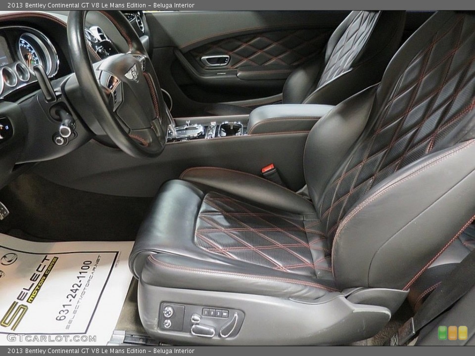 Beluga Interior Front Seat for the 2013 Bentley Continental GT V8 Le Mans Edition #134985470