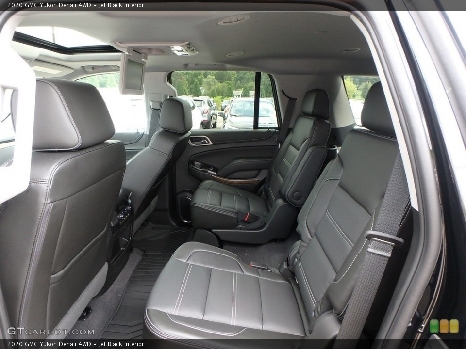 Jet Black Interior Rear Seat for the 2020 GMC Yukon Denali 4WD #134993546