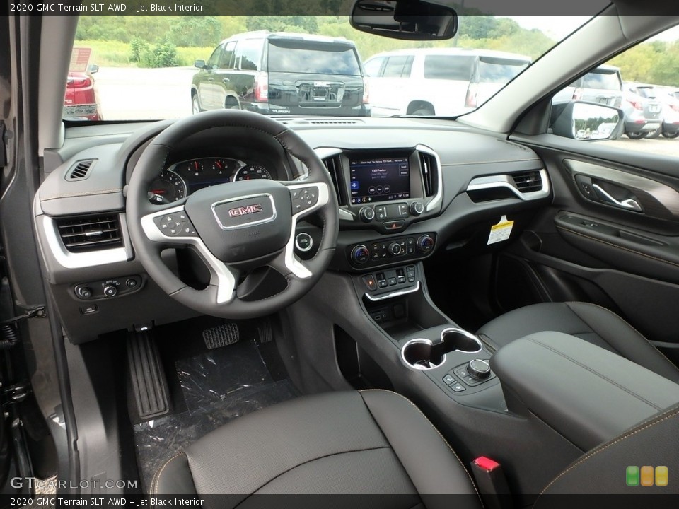 Jet Black Interior Photo for the 2020 GMC Terrain SLT AWD #134993936