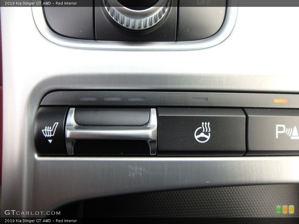 Red Interior Controls for the 2019 Kia Stinger GT AWD #134995847