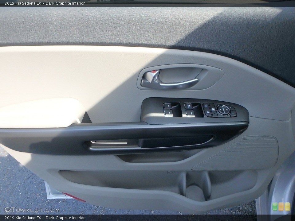 Dark Graphite Interior Door Panel for the 2019 Kia Sedona EX #134996024