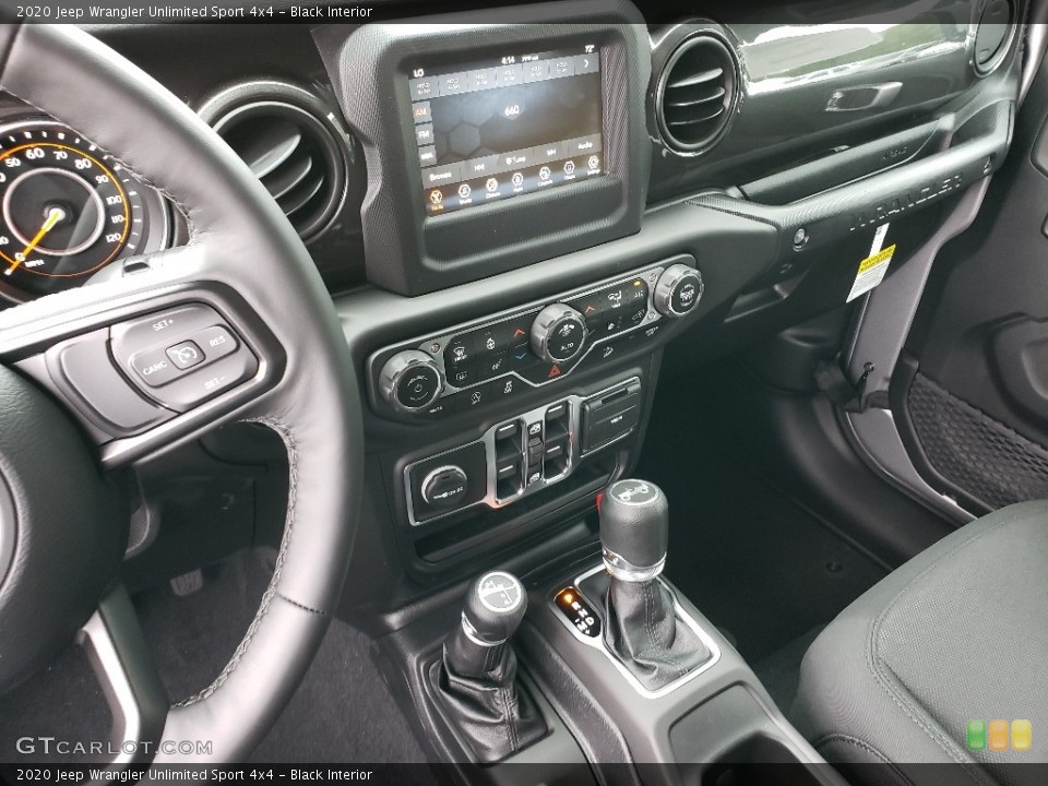 Black Interior Transmission for the 2020 Jeep Wrangler Unlimited Sport 4x4 #134998590