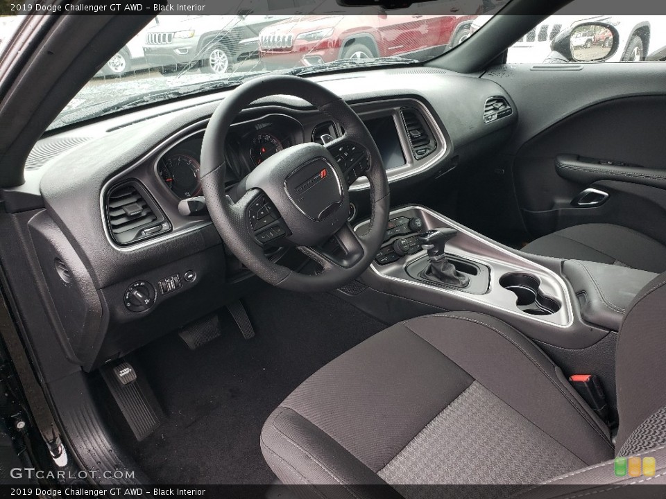 Black Interior Photo for the 2019 Dodge Challenger GT AWD #134999595