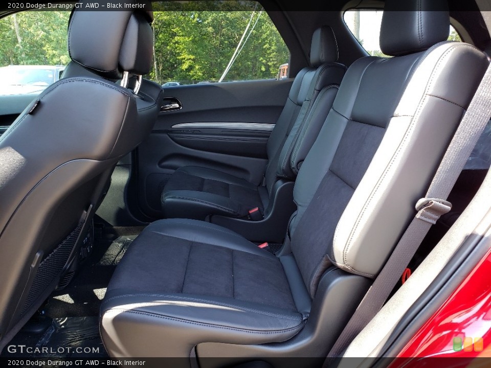 Black Interior Rear Seat for the 2020 Dodge Durango GT AWD #134999973