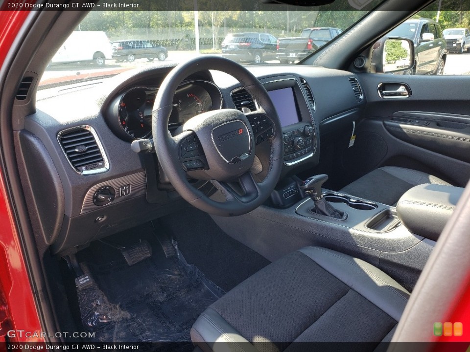 Black Interior Photo for the 2020 Dodge Durango GT AWD #134999994