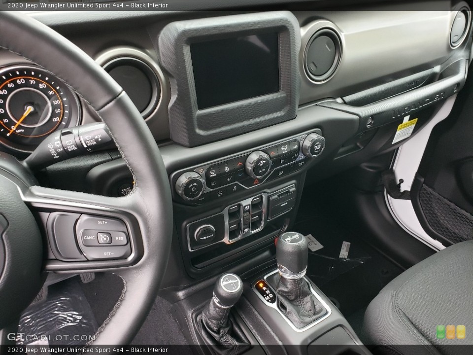 Black Interior Transmission for the 2020 Jeep Wrangler Unlimited Sport 4x4 #135000390
