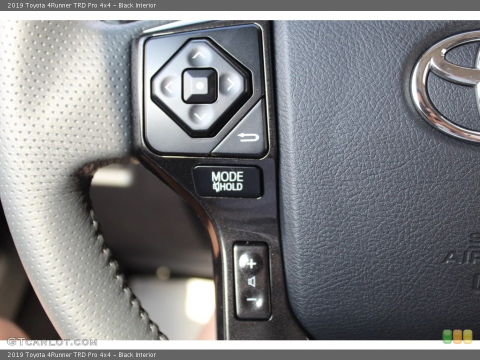 Black Interior Steering Wheel for the 2019 Toyota 4Runner TRD Pro 4x4 #135001149