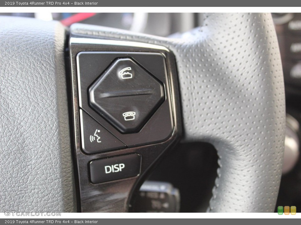 Black Interior Steering Wheel for the 2019 Toyota 4Runner TRD Pro 4x4 #135001185