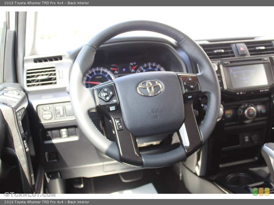 Black Interior Steering Wheel for the 2019 Toyota 4Runner TRD Pro 4x4 #135001440