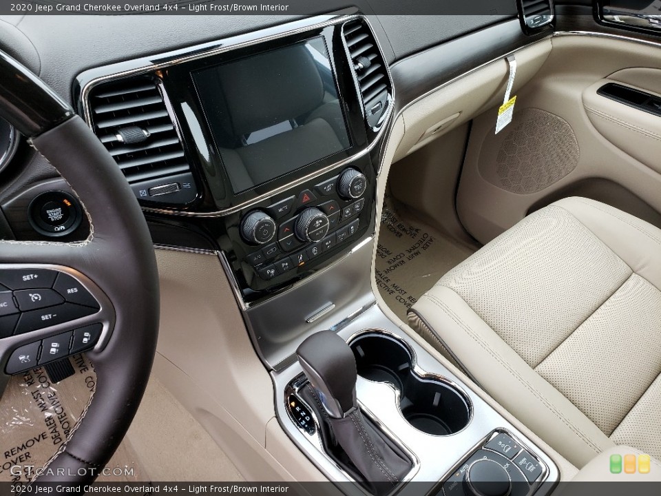 Light Frost/Brown Interior Controls for the 2020 Jeep Grand Cherokee Overland 4x4 #135003354