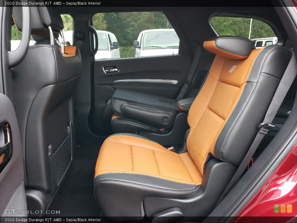 Sepia/Black 2020 Dodge Durango Interiors