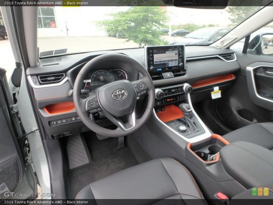 Black Interior Photo for the 2019 Toyota RAV4 Adventure AWD #135003876