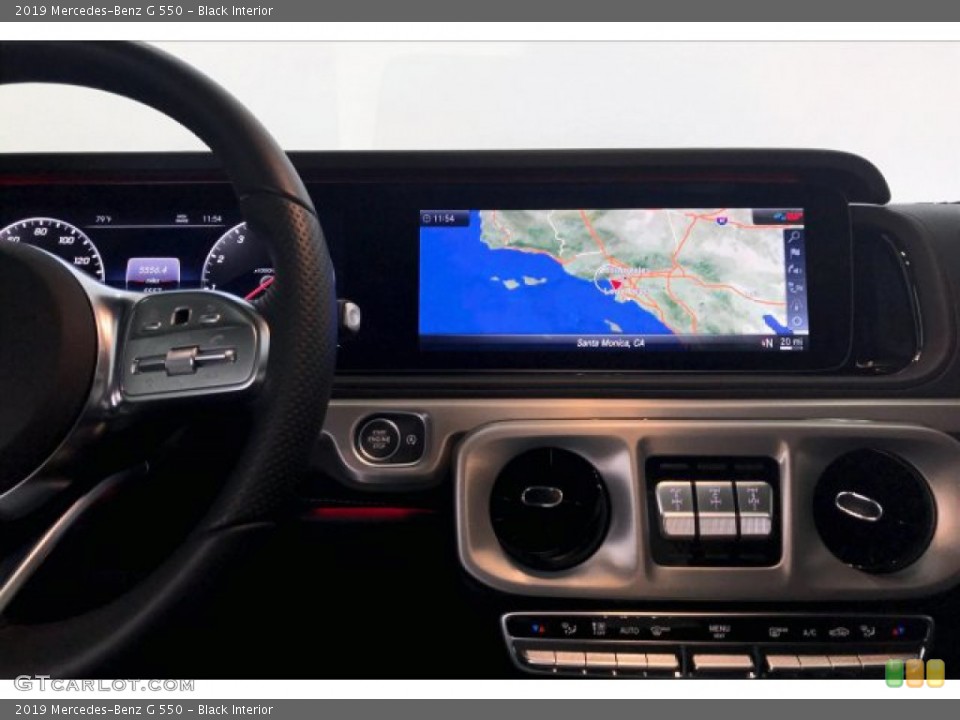 Black Interior Navigation for the 2019 Mercedes-Benz G 550 #135008430