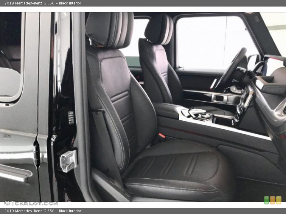 Black Interior Front Seat for the 2019 Mercedes-Benz G 550 #135008436