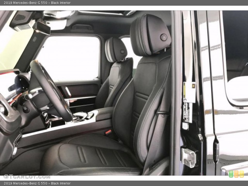 Black 2019 Mercedes-Benz G Interiors