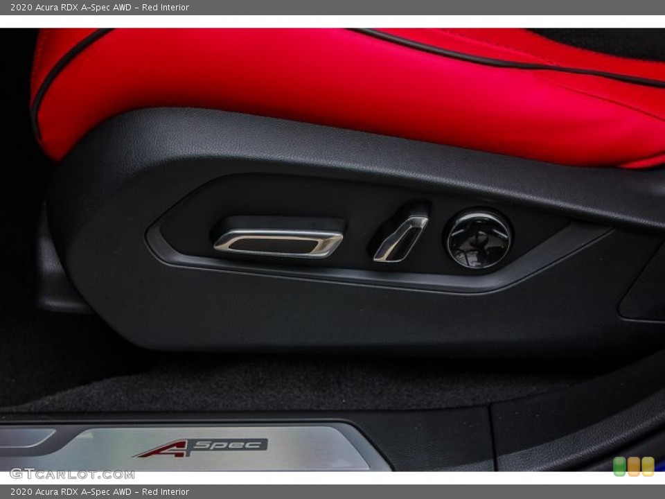 Red Interior Front Seat for the 2020 Acura RDX A-Spec AWD #135012632