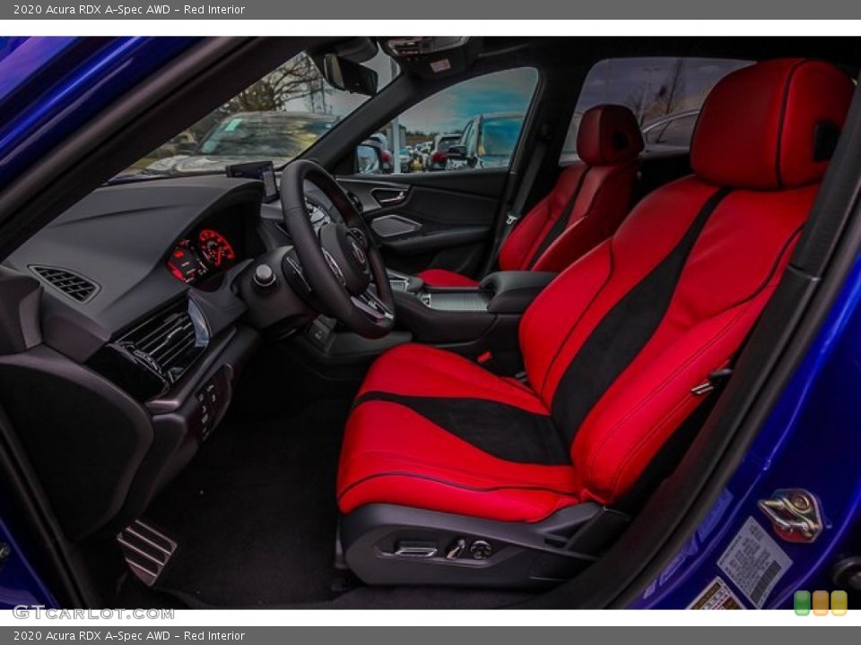 Red Interior Front Seat for the 2020 Acura RDX A-Spec AWD #135012694
