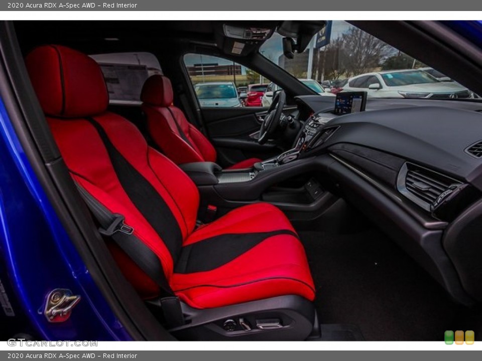 Red Interior Front Seat for the 2020 Acura RDX A-Spec AWD #135012873