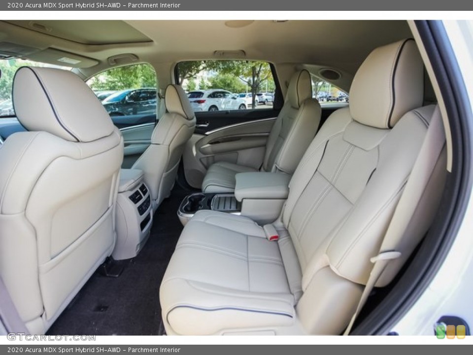 Parchment Interior Rear Seat for the 2020 Acura MDX Sport Hybrid SH-AWD #135015562