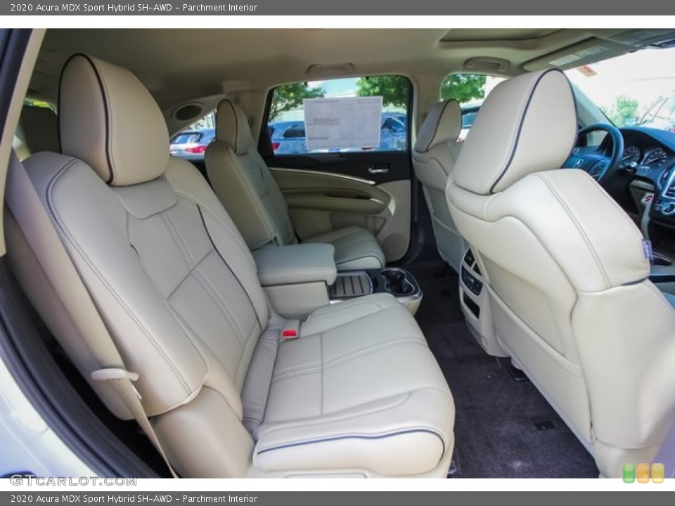 Parchment Interior Rear Seat for the 2020 Acura MDX Sport Hybrid SH-AWD #135015577
